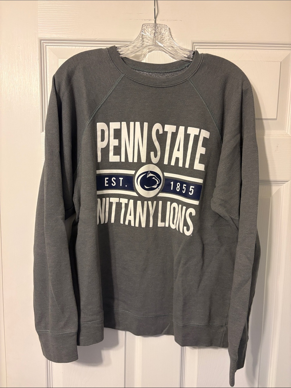 The Victory Women’s Penn State Nittany Lions Gray Crewneck Sweatshirt